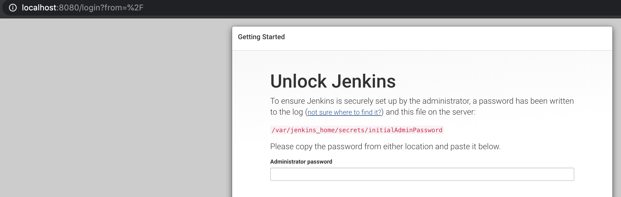 Unlock Jenkin I
