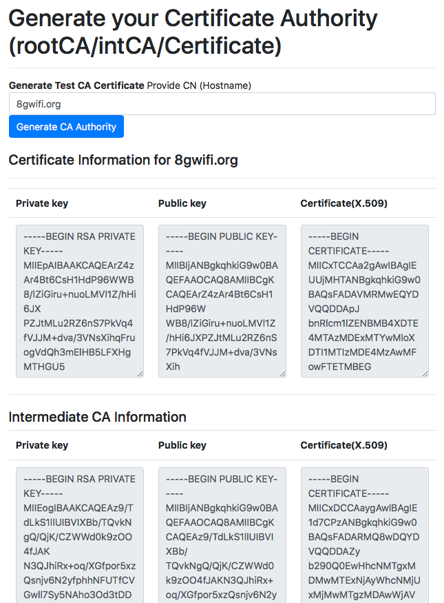 Generate rsa private key online registration