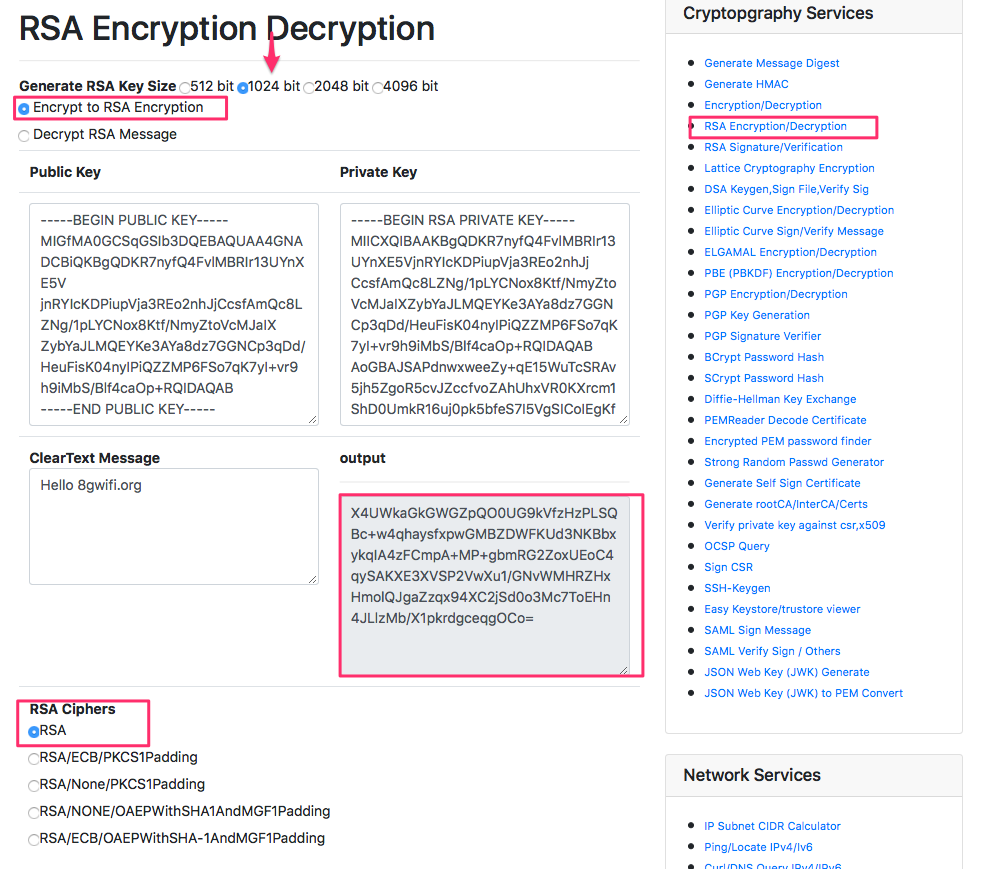 rsa decrypt python 3 example